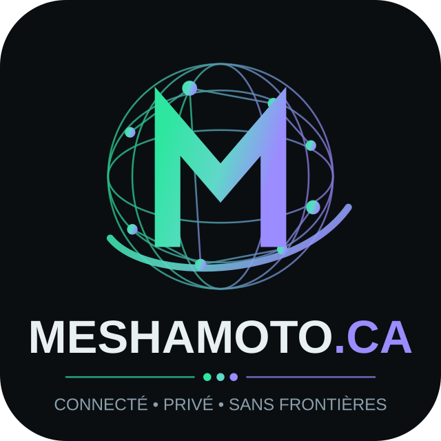 Meshamoto — réseau privé maillé